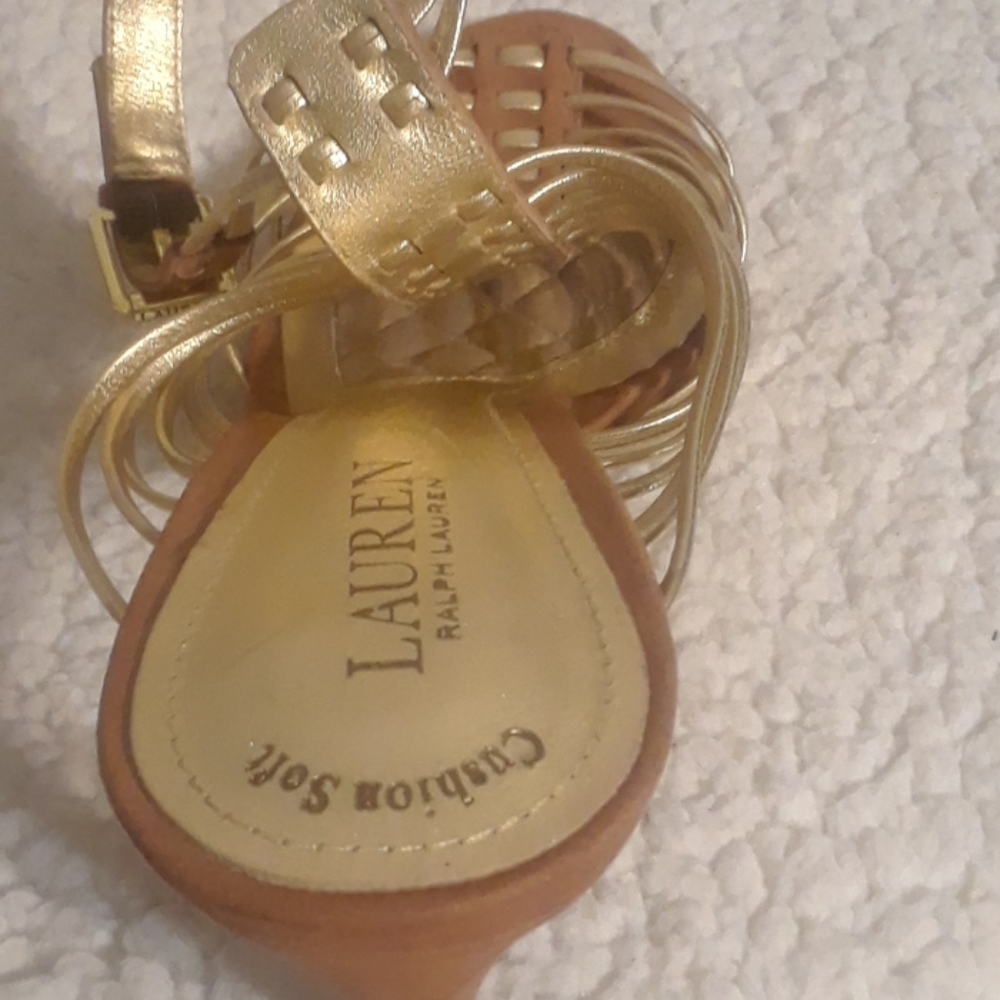Sold Sexy Ralph Lauren Sandal Heel - Picture 6 of 6